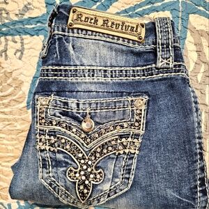 Rock Revival crop jeans 27
